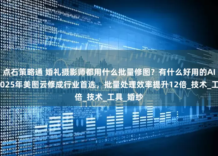 点石策略通 婚礼摄影师都用什么批量修图？有什么好用的AI修图？2025年美图云修成行业首选，批量处理效率提升12倍_技术_工具_婚纱