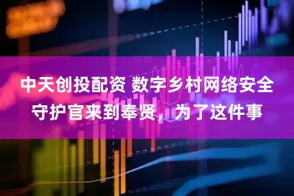 中天创投配资 数字乡村网络安全守护官来到奉贤，为了这件事